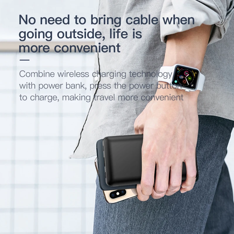 TOTU Power Bank with Wireless Charging New Arrivals 2019