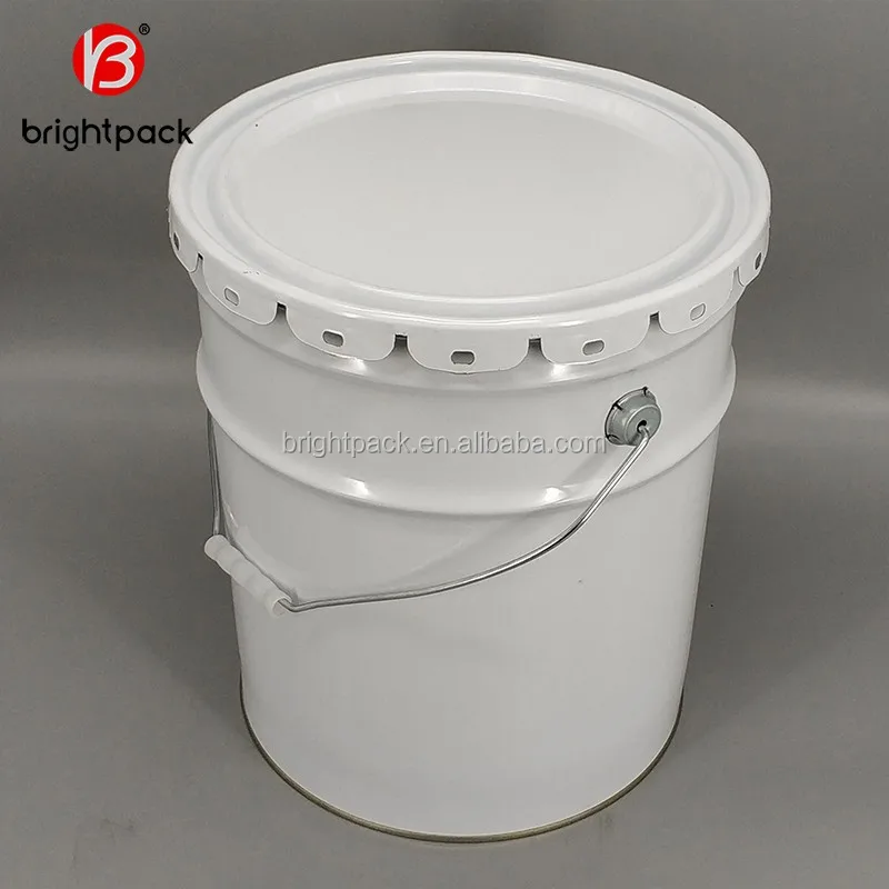 20l Paint Tin Pail With Lug Lid,Chemical Can - Buy 20l Paint Pail,Paint Tin Pail,Chemical Can ...
