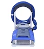 Swimming pool cleaning robot , automatic pool cleaning machine robot with accessories .