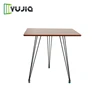 Cheap thin espresso shopping table top for cafe hour