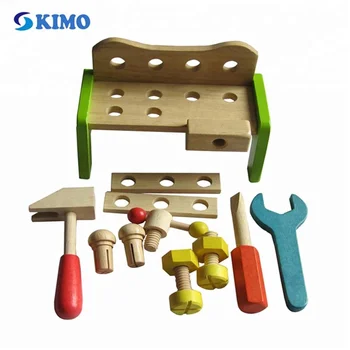 childrens wooden tool set