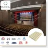 Foshan Rucca WPC Architectural Design Acoustic Wall Panel, sound absorbing panels for cinema, home theater sound system 159*10mm