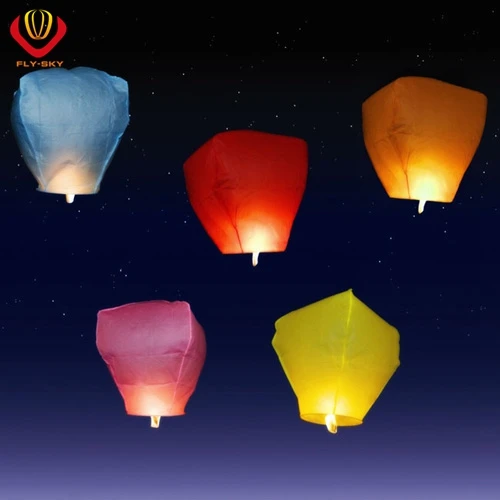 new style flying wishing light sky lanterns with different shape, View ...