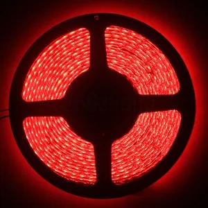 Hot Sale ! 5M/lot IP65 Waterproof 3528 600 LED Strip Light Ribbon Tape 120led/m Warm White Cold White Blue Green Red LED stripe