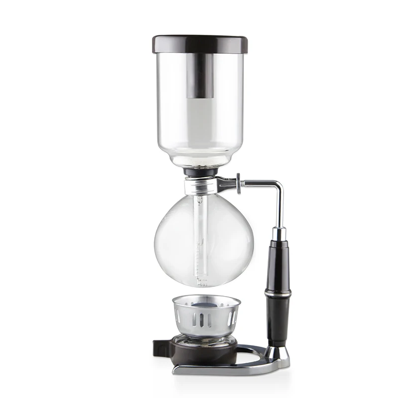 5 Cups Stovetop Borosilicate Glass Vacuum Brew Siphon Coffee Maker