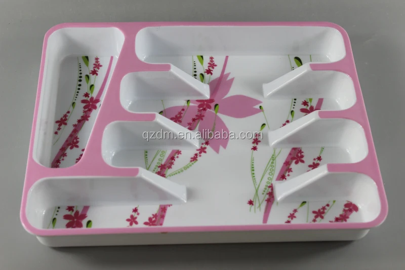 13 inch melamine cutlery tray/ holder 30% melamine