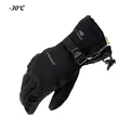 Winter Ski Gloves SnowBoard Gloves Warm Snow Skiing SnowBoarding guanti Snowmobile Motorcycle Riding Windproof Glove Men
