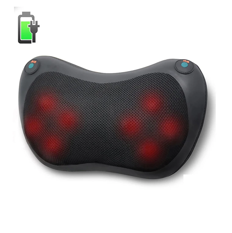 rechargeable shiatsu massage pillow