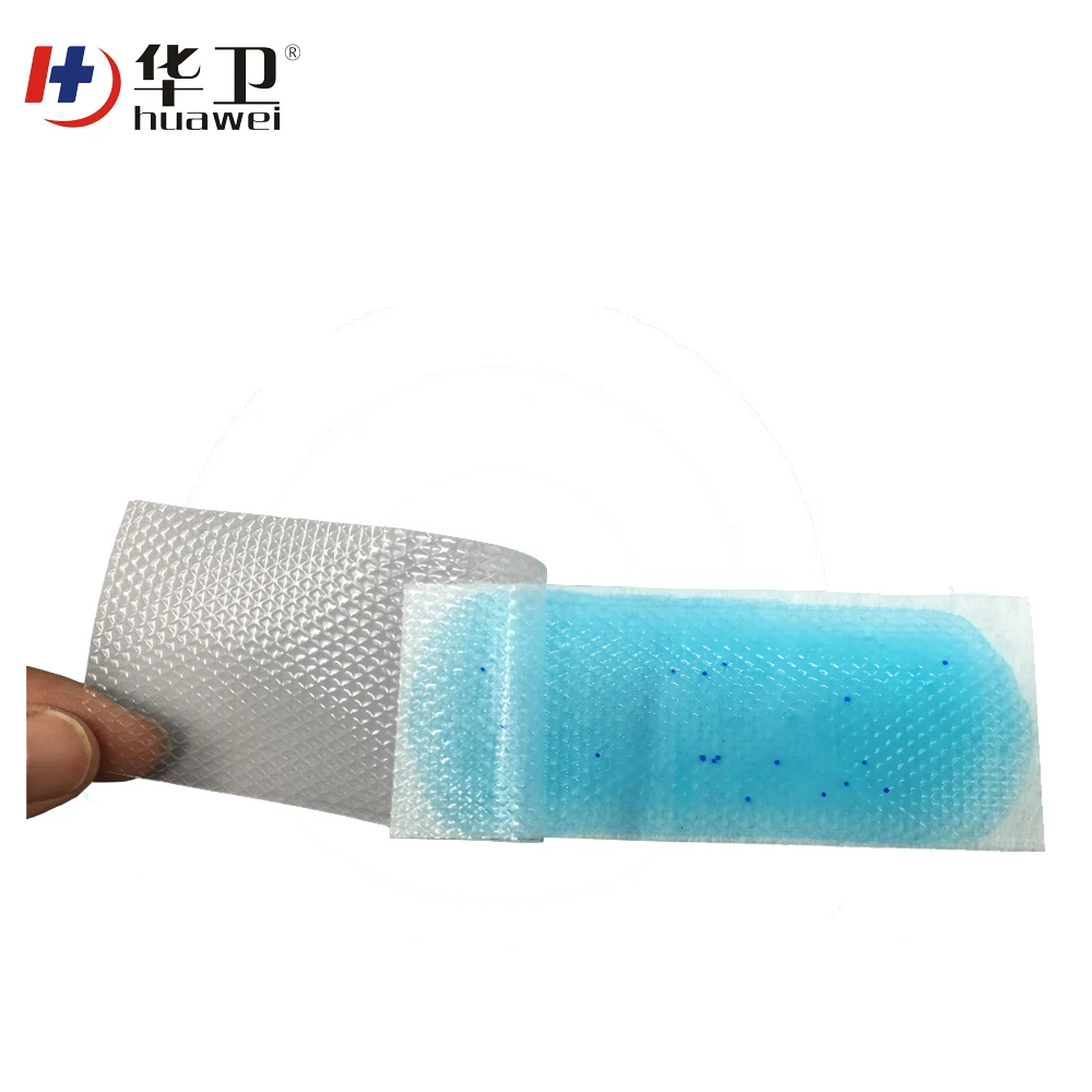 colorful imprinted cooling hydro gel fever patch plaster
