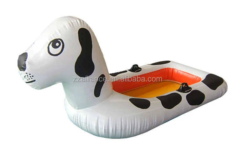 Swimming Pool Floating Toys Inflatable Spotted Dog Boat For Sale Buy