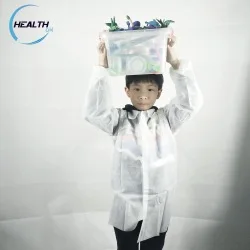 disposable nonwoven pp lab coat