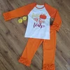 baby clothes clothes for kids 2018 high quality fall outfit in orange, yellow and red. Pumpkin picking. Halloween outfit