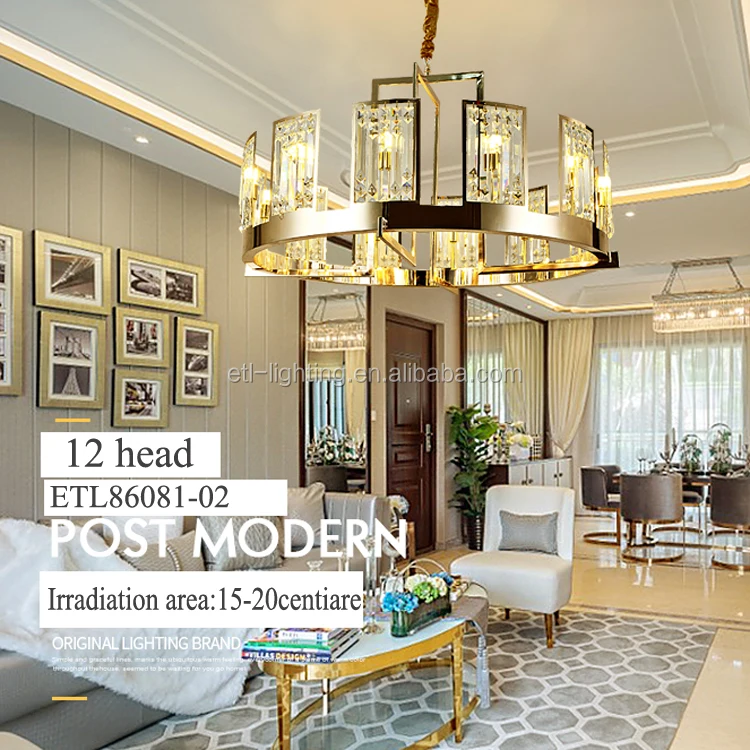 Stainless Steel Base Crystal Chandelier Shops In Dubai Etl8608101 Buy