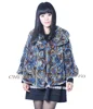 CX-B-127A Knitted 2019 Women Real Rex Rabbit Fur Winter Cape
