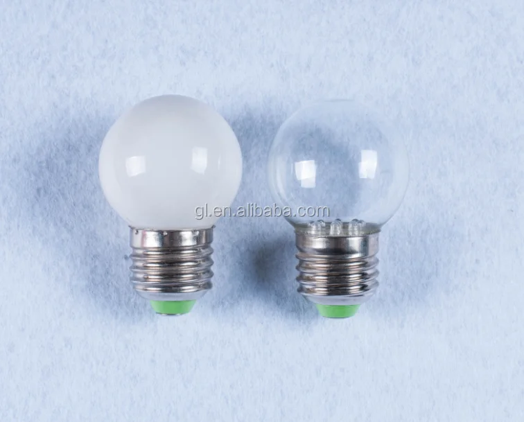 E27 B22 110V or 240v indoor led light bulb lamp type G40 7 LED
