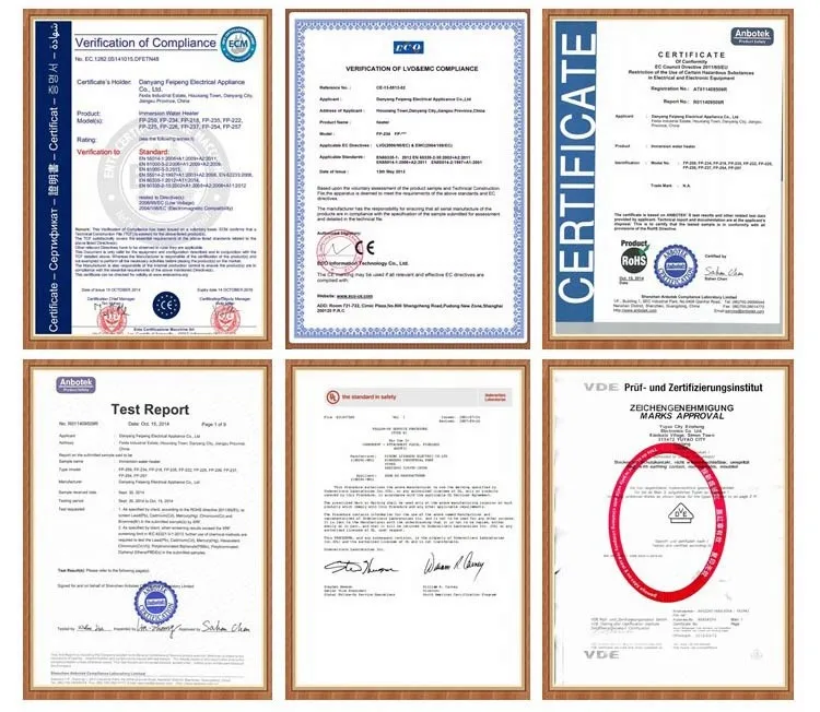 certificates