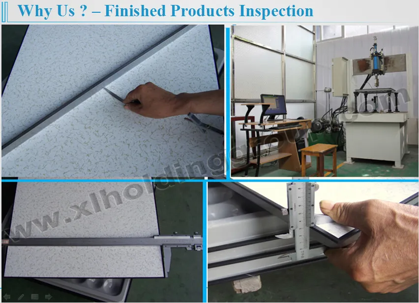 Server Room Raised Floor/cavity Floors Finished With Matte Finish Pvc