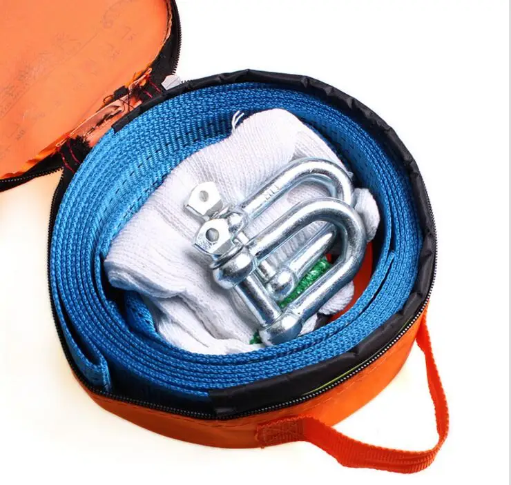 Emergency Tow Rope,Emergency Tow Cable Towing Strap Rope With Hooks For