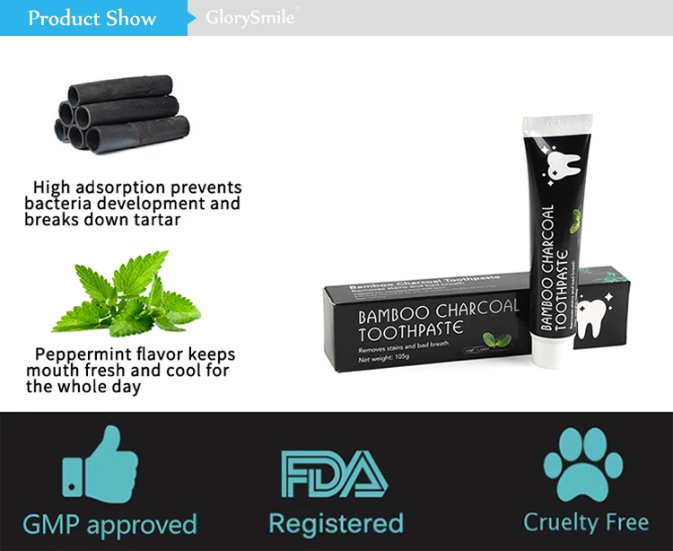 Fluoride Free Mint Remover Bad Breath And Teeth Stains Charcoal Teeth Whitening Toothpaste To