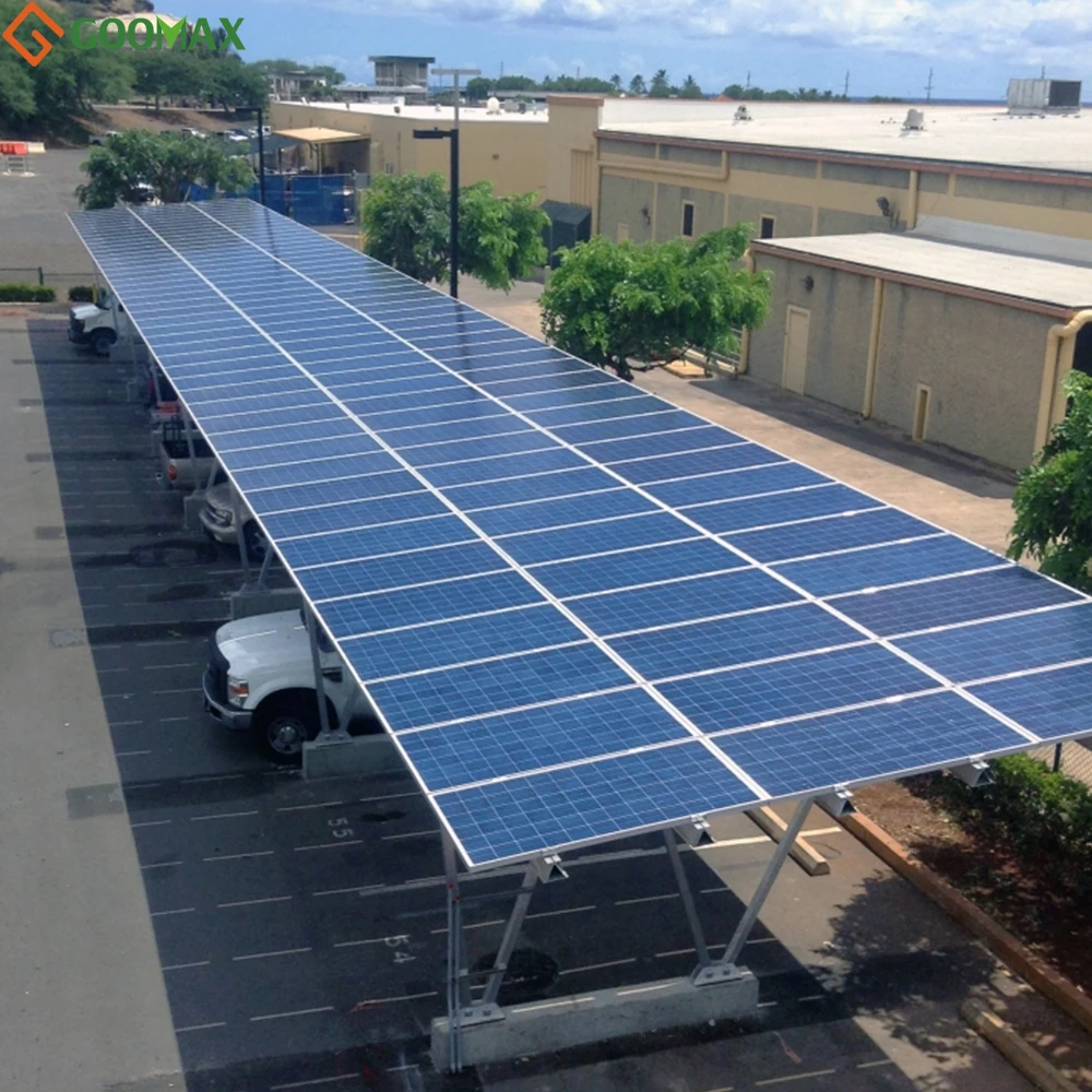 Asymmetric Solar Carport