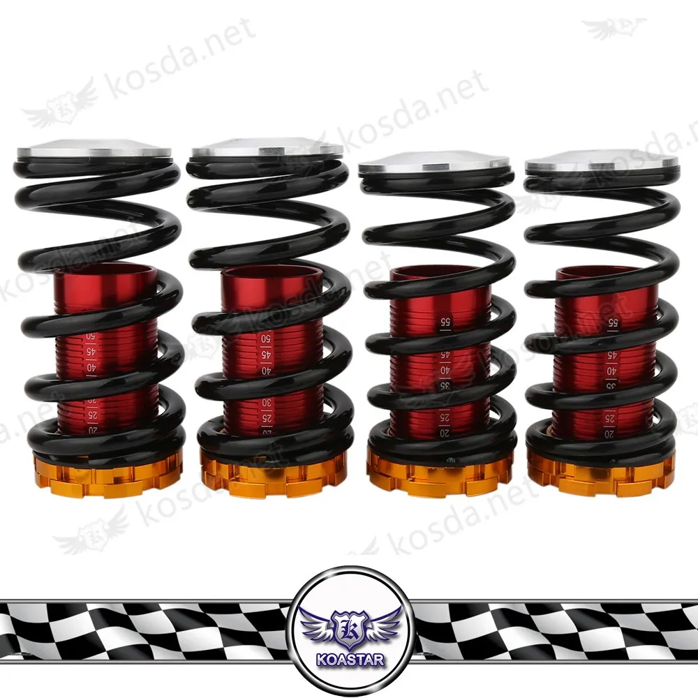 Coilovers Blue Suspension Set 1994-2001 Integra Black Sleeve NeoChrome TopHat