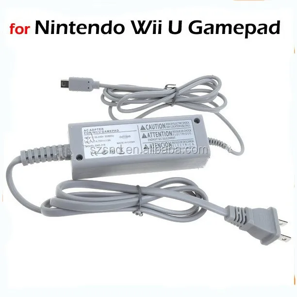 Factory Supply Eu Us Uk Type Plug Wall Ac Adapter Power Charger For Nintendo For Wii U Gamepad