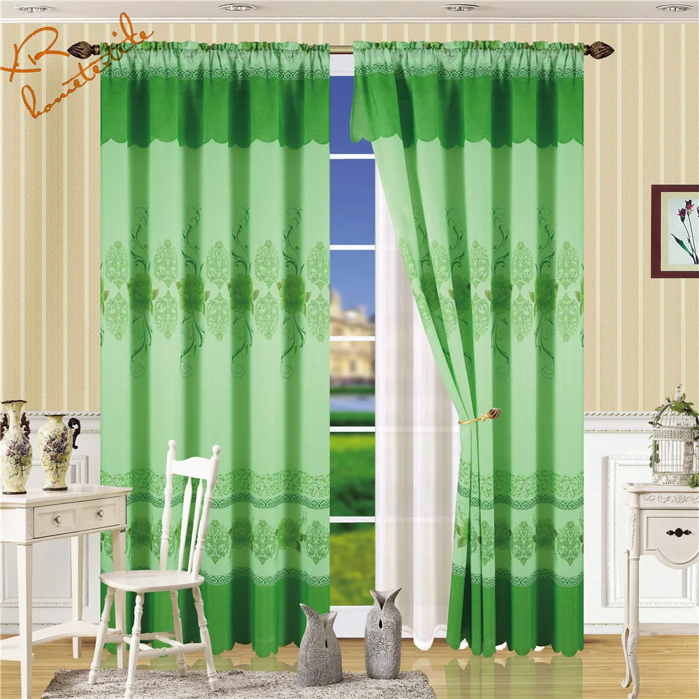 Wholesales Latest Chiffon Macrame Door Curtain Green - Buy Chiffon ...