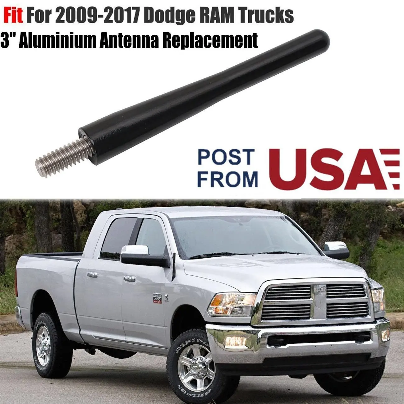 dodge ram 1500 antenna cable replacement