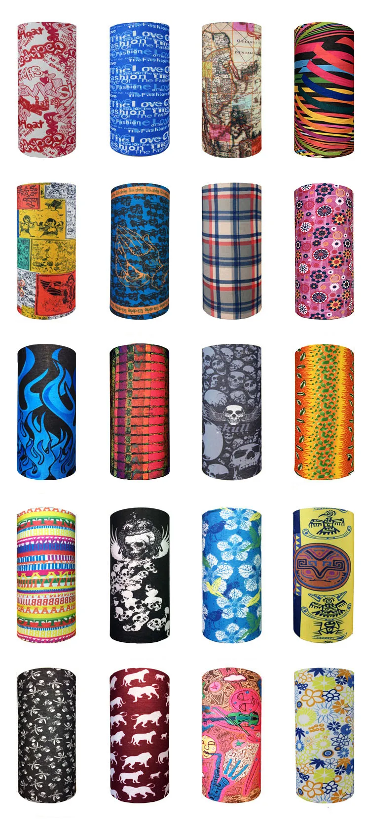 Custom Organic Multifunctional Seamless Sports Tube Bandana Buy Tube