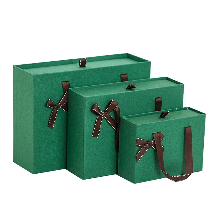 With Silk Ribbon Bow Luxury Sliding American Girl Doll Box Packaging