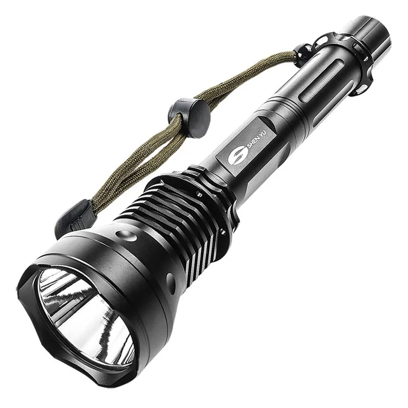 Euro Torch 18650 Aluminum Alloy Xml T6 Long Range 6 Rechargeable Led
