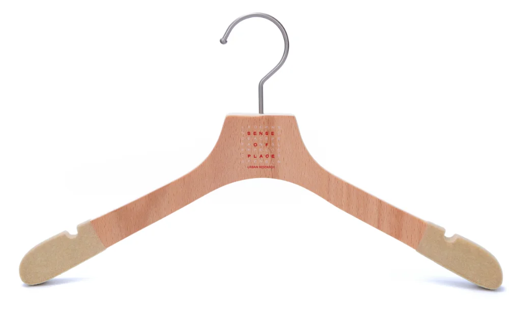 Household Essentials CedarFresh Deluxe Cedar Coat Hanger with Fixed Bar,  Red,natural