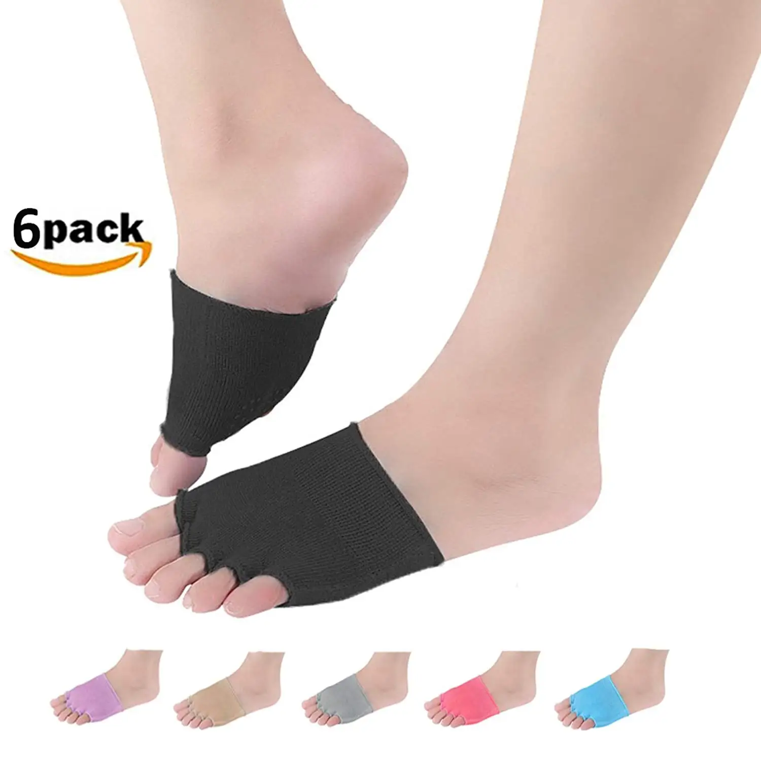 toeless and heelless socks