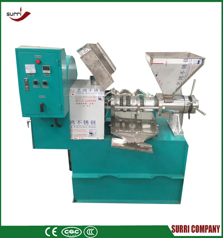 SURRI 220 V Automatic Stainless Steel Coconut Oil Extraction Machine Free Shipping