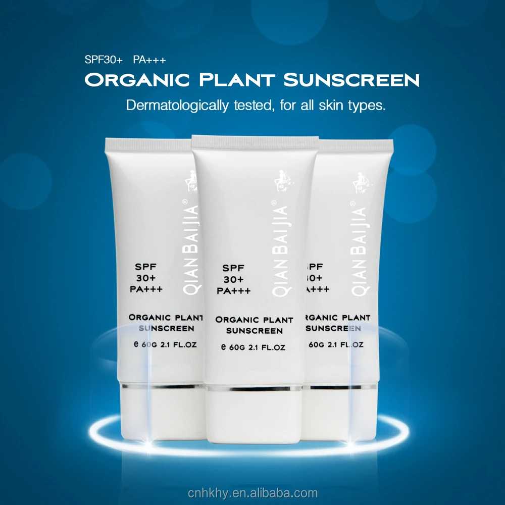 organic natural sunscreen cream manufacturer