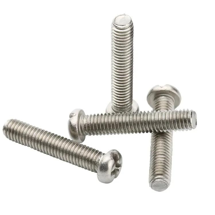 Din Jis Iso Stainless Steel Phillips Pan Head Machine Fastener Screw Cross Recessed Screws Buy