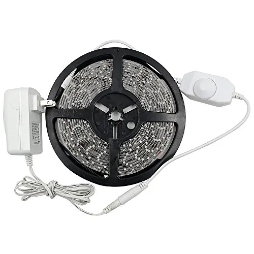 Mini Inline LED Dimmer Switch DC 12V 2A PWM With DC Jack 5.5/2.1 Connector for Single Color 3528 5050 LED Strip light