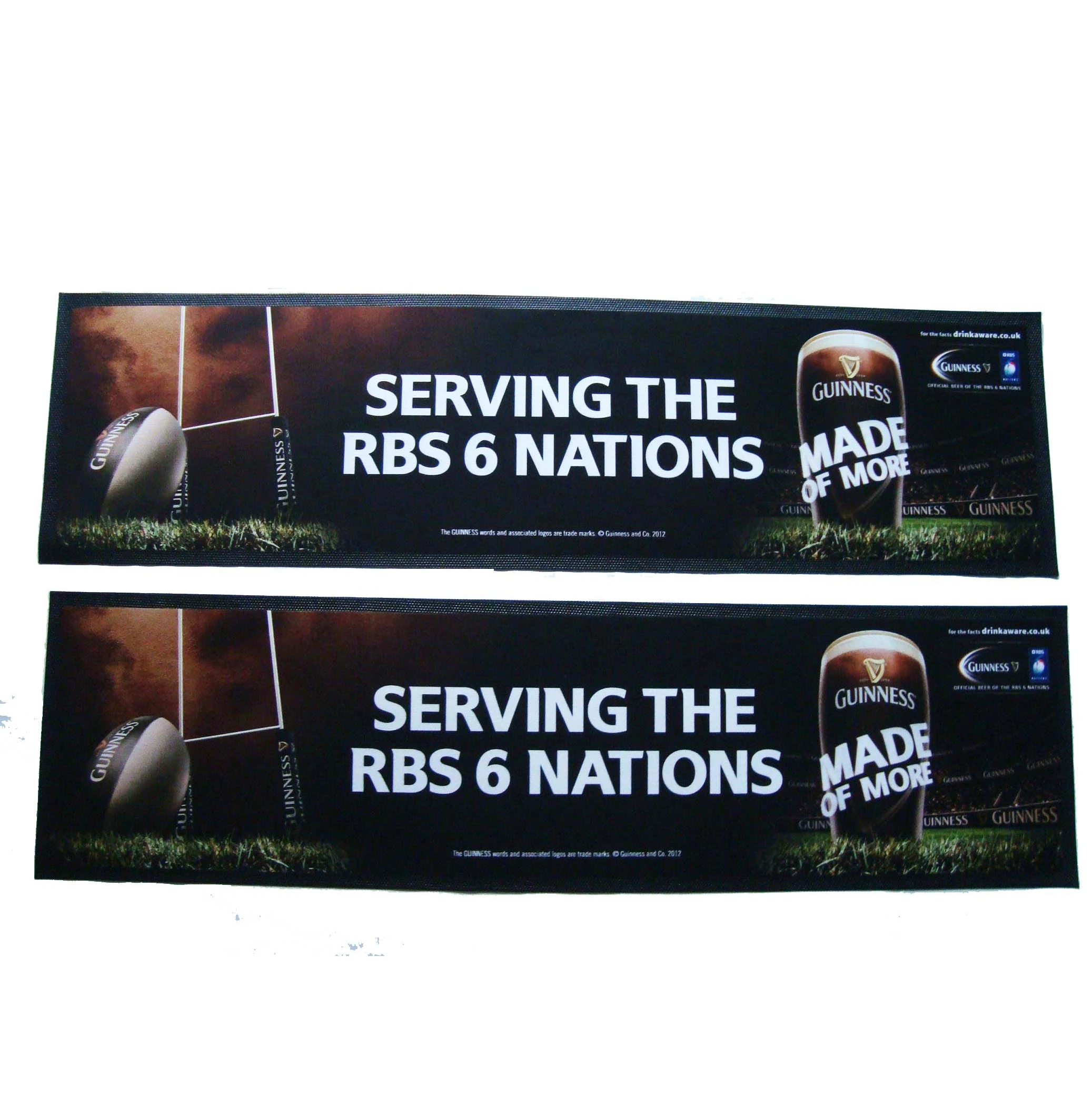 Guinness Full Colour Dye Sublimation Bar Runner And Bar Mat Buy