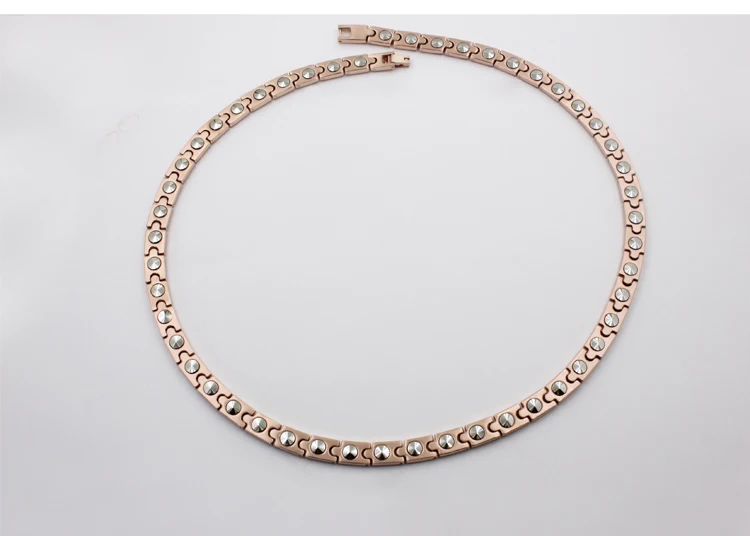 germanium titanium necklace