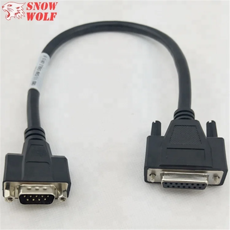 SVGA//VGA HPDB15//HD15 pin Male//M~DB9 pin Female//F Video//Monitor Adapter $SH DISC