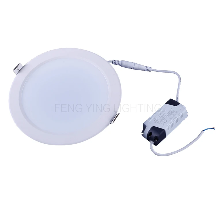 CE RoHS cutout 175mm low profile warm white cri90 12w led recessed round downlights
