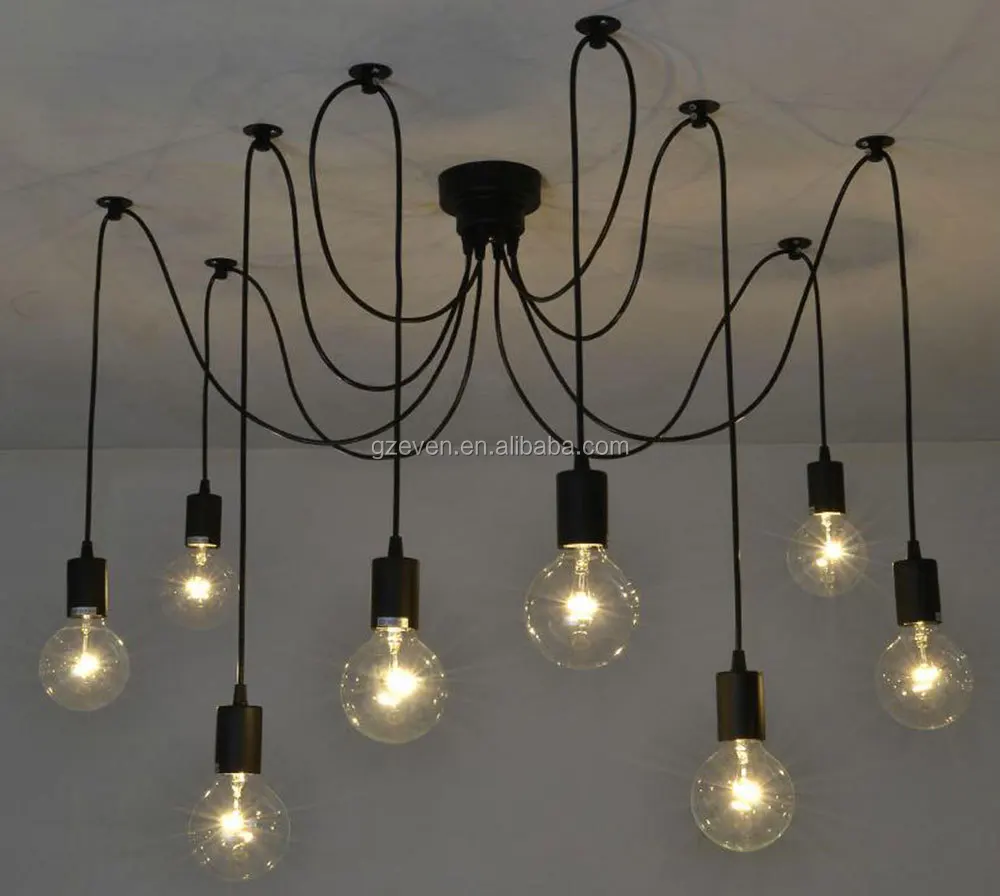 Vintage lampade a sospensione loft retrò edison lampadine ...