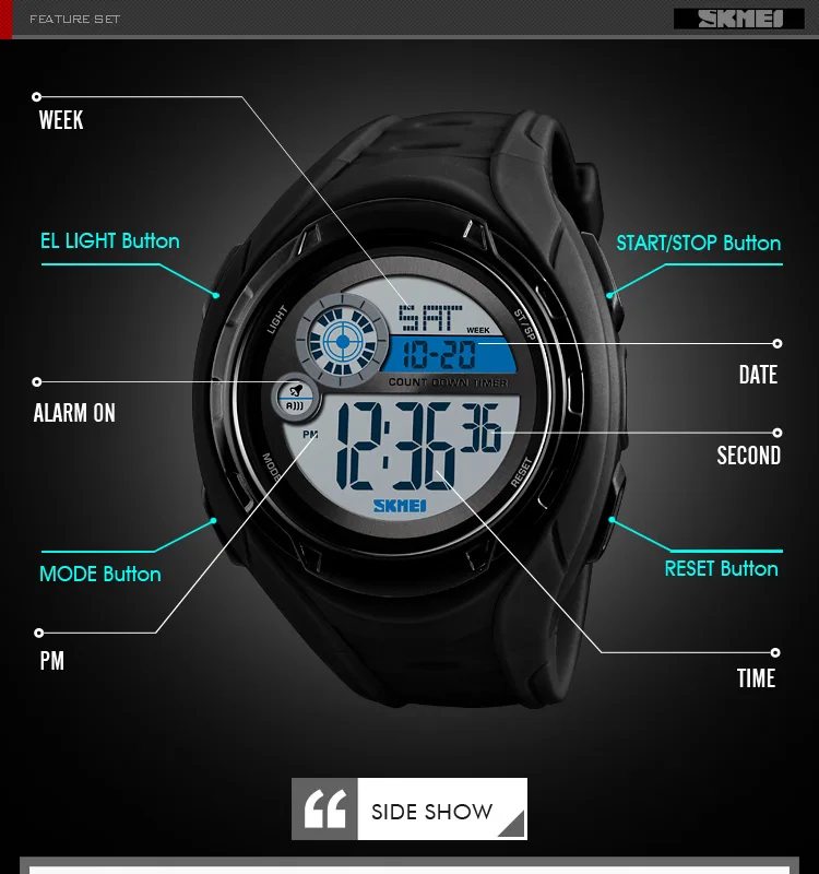 Инструкция к часам skmei. SKMEI 1470. Водонепроницаемые часы 5 бар. SKMEI 1422bk Black