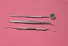 Basic Dental Instruments Set Mouth Mirror Explorer #5 Cotton Plain Plier