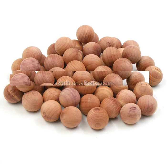 Cedar Wood Moth Protection Balls Nontoxic Moth Repellent Clothes Cedar