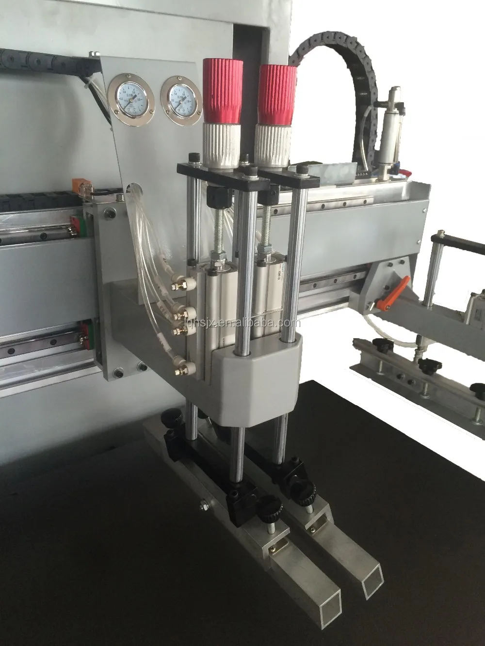 High Quality Vertical Semi Auto Screen Sticker Label Printing Machine