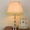 Fashion Green Crystal Table Lamp for hotel home decoration