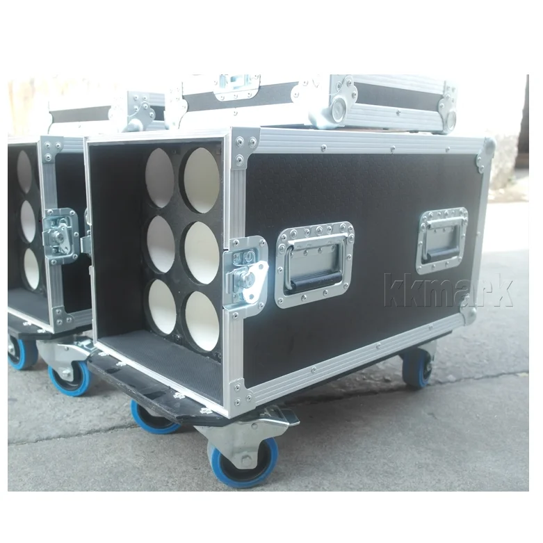 Kkmark Back Aluminum Custom Mic Flight Case For Wireless Microphone