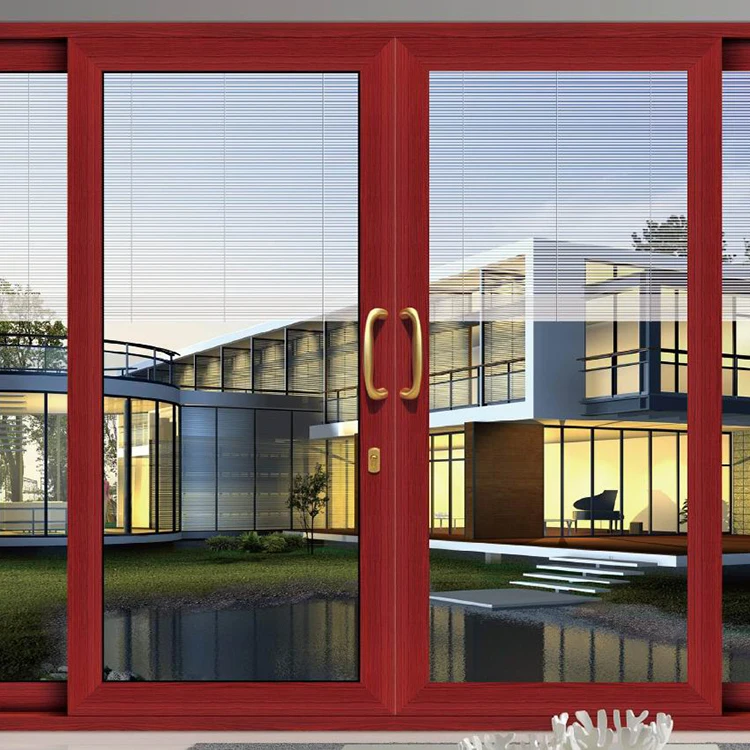 Custom Size Tempered Glass Fixed Window Used Commercial Aluminium Frame