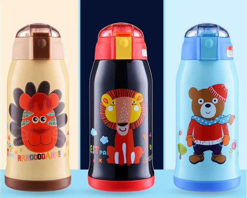 550ML Kids Insulated Water Bottle, Stainless Steel Vacuum Insulated Water Bottle